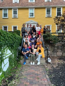 Participants in front of the ITD House