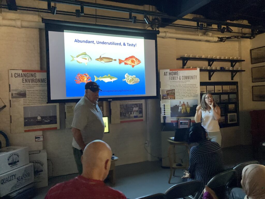 Presentation about fish